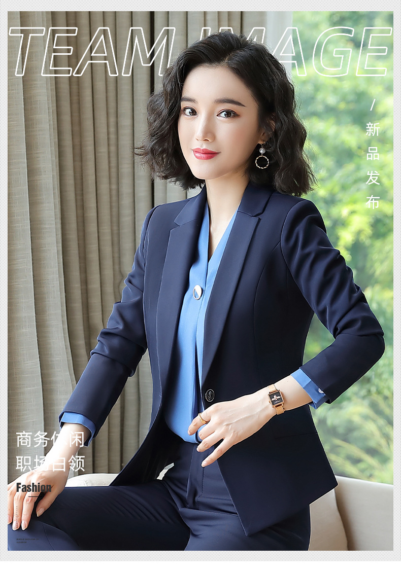 西服职业装 新款女装时尚大学生气质西服正装工作服